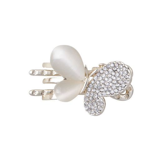 Opal Hair Clip Small Butterfly Hair Claw Set-2 Pieces